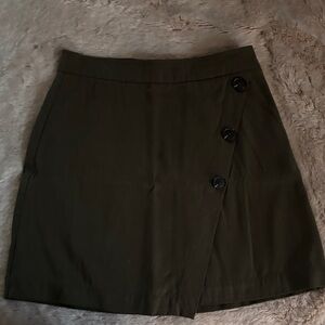 Banana Republic Olive Mini Skirt